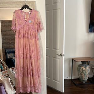 Pink Blush Maternity dress